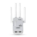 PunnkFunnk WiFi Range Extender | 300Mbps High Speed Signal Booster | 2.4GHz Repeater with 2 LAN Ports | Router & Access Point Mode | Easy Plug & Play Setup - Image 2
