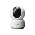 Qubo Smart 360° 3MP Model 2.0 [2K] Wi-Fi Security Camera by Hero Group | Indoor CCTV Cam for Home | AI Person Detection | Auto-Alarm - Image 2