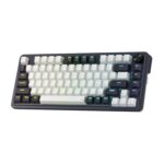 Redragon K673 PRO 75% Wireless Gasket RGB Gaming Keyboard, 3-Modes 81 Keys Compact Mechanical Keyboard w/Hot-Swap Socket, Dedicated Knob Control & Sound Absorbing Pads, Linear Red Switch - Image 2