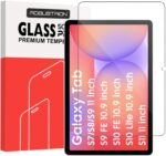 Robustrion Tempered Glass Screen Protector for Samsung Galaxy Tab S10 Lite 10.9" / S9 FE/Tab S11 /S10 FE/S9 /S8 /S7 11" Screen Guard for Samsung S10 Lite/S10 FE/S9 FE/S11/S9/S8/S7 Tablet - Pack of 1 - Image 2