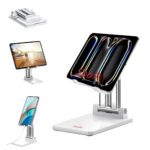 SOOPII Grade-A Quality DM01 Pro Dual Support Desktop Mobile Phone Stand Tablet Stand Tab Stand Mobile Holder - Image 2