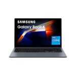 Samsung Galaxy Book4 (Gray, 16GB RAM, 512GB SSD) | 15.6" Full HD Screen | Intel Core i5 1335U Processor | Windows 11 Home | MS Office 2021 | Fingerprint Reader | Intel Iris XE Graphics | RJ45 LAN Port - Image 2