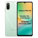 Samsung Galaxy M06 5G Mobile (Sage Green, 6GB RAM, 128GB Storage) | MediaTek Dimensity 6300 | AnTuTu 422K+ | 12 5G Bands | 25W Fast Charging | 4 Gen OS Upgrades | 50MP Camera | Without Charger - Image 2