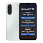 Samsung Galaxy M17 5G Mobile (Moonlight Silver, 8GB RAM, 128GB Storage) | 50MP OIS Triple Camera | Gorilla Glass Victus| IP54 | 6 Gen OS Upgrades | AI | Gemini Live | Lag-free Gaming | Without Charger - Image 2