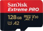 SanDisk Extreme Pro 128GB microSDXC UHS-I, V30, 200MB/s Read, 90MB/s Write, Memory Card for 4K Video on Smartphones, Action Cams and Drones - Image 2