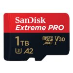 SanDisk Extreme Pro 1TB microSDXC UHS-I, V30, 200MB/s Read, 140MB/s Write, Memory Card for 4K Video on Smartphones, Action Cams and Drones - Image 2