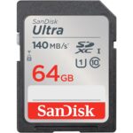 SanDisk Ultra UHS I 64GB SD Card 140MB/s for DSLR and Mirrorless Cameras, 10Y Warranty - Image 2