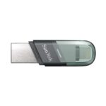 SanDisk iXpand USB 3.0 Flash Drive Flip 128GB for iOS and Windows, Metalic - Image 2