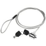 Security Safe Lock Cable – Alloy Metal Anti-Lost Chain Wire with 2 Keys for Laptop, Notebook, Key Lock Security - Image 2