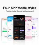 Smart Bracelet for Men Women, Wearable Health Activity Fitness Trackers Sports Monitoring Sleep Tracker with Free APP and 2 Bands (CANMIXK016) - Image 2