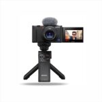 Sony Digital Camera ZV 1 for Content Creators (Compact, Video Eye AF, Flip Screen, in-Built Microphone, Bluetooth Shooting Grip, 4K Vlogging Camera for Content Creation) - Black - Image 2