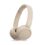 Sony WH-CH520 Wireless Bluetooth Headphones on Ear with Mic, Up to 50Hrs Battery, Quick Charge, DSEE Upscale, Multipoint Connectivity, Voice Assistant, Customized EQ-Beige - Image 2