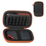 Sounce Protective Travel Case for SanDisk Extreme Pro/Extreme Portable SSD, Compatible with 500GB to 2TB External Drives, Compact Storage Cover Bag (SSD Not Included), Black - Image 2