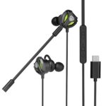 SpinBot BattleBudz C10 Wired in Ear Type-C Gaming Earphones with Detachable Boom Mic | 10mm Drivers | Dedicated Mic Mute Switch - Image 2
