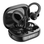 TAGRY Wireless Earbud Bluetooth 5.3 Over-Ear Sport Touch Control Hi-Fi Stereo True TWS in Ear Phones IP6 Waterproof 50H Playback LED Power Display for Gym - Image 2