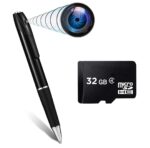 TECHNOVIEW Spy Hidden Camera Pen with Free 32GB Sd Card Spy Pen 1080P Full HD Video Audio Recording Indoor Outdoor Mini Cam for Home Security, Business & Learning | 2023 Version - Image 2