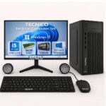TECNICO Desktop Computer Set, Windows 11 Intel Core I5-2400, 8GB RAM, 128GB SSD, 20-Inch Monitor, Keyboard, Mouse, Speakers - Image 2