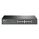 TP-Link 16 Port Gigabit Switch Easy Smart Managed Plug & Play Desktop/Rackmount Sturdy Metal w/ Shielded Ports Support QoS, Vlan, IGMP & Link Aggregation (TL-SG1016DE),Black - Image 2