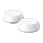 TP-Link Dual-Band BE5000 WiFi 7 Mesh Wi-Fi System (Deco BE25) | 4-Stream 5 Gbps | 240 Mhz Channels | Covers up to 4,600 Sq.Ft | 2X 2.5G Ports Wired Backhaul | VPN,MLO, AI-Roaming, HomeShield (2-Pack) - Image 2