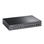 TP-Link Jetstream T2500G-10TS (TL-SG3210) 8 Port Gigabit L2 Managed Switch, 2 SFP Slots, Rackmount, Support L2/L3/L4 QoS, IGMP and Link Aggregation, IPv6 and Static Routing - Image 2
