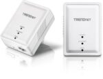 TRENDnet 500 Mbps Compact Powerline Ethernet AV Adapter Kit (TPL-406E2K) - Image 2