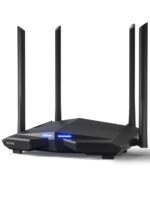 Tenda AC10 AC1200 Wireless Smart Dual-Band Gigabit WiFi Router, MU-MIMO, 4 Gigabit Ports, 867Mbps/5 GHz+ 300Mbps /2.4GHz, Support VPN Server, WiFi Schedule, (Black, Not a Modem) - Image 2