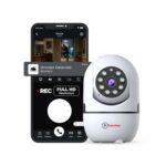 Trueview 2MP Smart CCTV Wi-fi Home Security Camera with Pan Tilt 360� View, 2 Way Talk, Cloud Monitor, Motion Detect, Supports SD Card Up to 256 GB, Night Vision (2MP Color Night Vision Smart Camera) - Image 2