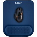 Tukzer Gel Mouse Pad Wrist Rest Memory-Foam Ergonomic Mousepad| Cushion Wrist Support & Pain Relief| Suitable for Gaming, Computer, Laptop, Home & Office Non-Slip Rubber Base (Blue) - Image 2