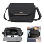 ULANZI Camera Bag, SLR/DSLR Camera Case Professional, Crossbody Photography Small Bag Fashion Black - Image 2