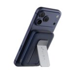URBN 10000mAh Frost MagSafe Power Bank with Built-in Stand | 15W Magnetic Wireless Charging | 20W USB-C PD Fast Charging | Ultra Compact | Pass-Through Charging | MagTag Ring | (Blue) - Image 2