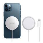 Umake 15W Qi2 Certified Magnetic Wireless Charger Fast Charging Compatible with iPhone 15/14/13 Series,S23,S25 Ultra,Pixel 8|18 Strong Magnets|Cool&Safe 24-Month Warranty. 1 Year Warranty.,White - Image 2