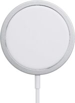 Wareless Charger | Magnetic Wireless Charger Compatible with Multiple Devices Including Android and iPhone 16/15/14/13/12 Series (Gray White) - Image 2