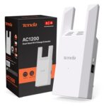 WiFi Range Extender AC1200 - WiFi Extender with Ethernet Port, 1.2Gbps Home Signal Booster, Dual Band, Up to 1600 Sq & 32 Devices,A19 - Image 2