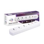 Wipro Smart Extension with WiFi, 4-Socket Smart Extension Board with Alexa Support, 16 Amp Power Socket, Control Your Appliances from Anywhere, White (DSE2150), Pack of 1 - Image 2