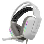 ZEBRONICS Havoc Premium Gaming Headphone with Dolby Atmos Subscription, 50mm Neodymium Drivers, Extra Soft Ear Cushion, Suspension Headband,Braided Cable (White) - Image 2