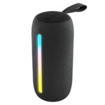 ZEBRONICS Sonic POD 20, Portable Bluetooth Speaker, 10 Watts, Upto 8 Hours Playback, RGB LED, Call Function, Fabric Finish with Carry Loop, BTv5.3 | TWS | USB | mSD | AUX (Black) - Image 2
