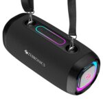 ZEBRONICS Sound Feast 85, Portable Bluetooth Speaker, 30 Watts, Upto 7 Hours Playback, Dual Passive Radiator, BTv5.3 | TWS | USB, RGB LED, Call Function, Carry Strap, Deep Bass (Black) - Image 2