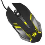 ZEBRONICS-Transformer-M with a High-Performance Gold-Plated USB Mouse: 6 Buttons, Multi-Color LED Lights,High-Resolution Sensor with max 3600 DPI, and DPI Switch(Black) - Image 2