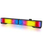 ZEBRONICS Wonder Bar 20 RGB Lights Computer Speaker with Detachable 2 in 1 Design, 10W RMS Output, Volume Control, AUX 3.5mm, USB Powered, 2.0 Stereo, Speaker ON/Off and Mute - Image 2