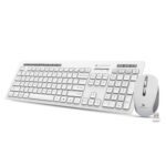 ZEBRONICS Zeb-Companion 500 2.4GHz Wireless Keyboard and Mouse Set, USB Nano Receiver, Chiclet Keys, Ultra Silent, Power On/Off Switch, Rupee Key, for PC/Mac/Laptop (White) - Image 2