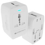 Zebronics 1500W All-in-One Universal Travel Adapter, Upto 6A, Universal Socket, Swappable Pins for EU|KR|UK|US|JP|AUS|CN, for Mobile, Tablets, Laptops, & Grooming Devices (Travmate 120) - Image 2