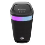 Zebronics Wireless Bluetooth Party Speaker, 100W, Upto 5Hrs Playback, 4X 6.9cm Drivers, Passive Radiator, TWS, USB, AUX, 3 EQ Modes, IPX5 Water Resistant, RGB, Built-in Powerbank (Axon 500) - Image 2