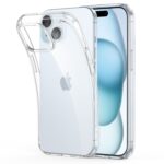 ZedGear Case for iPhone 15 Silicone Case Clear Transparent Shockproof Scratch Resistant Protective Phone Soft Silicone Slim Cover for iPhone 15 (Transparent) - Image 2