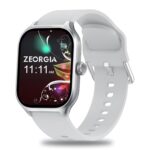 Zeorgia Nova 2.01” Smartwatch with Bluetooth Calling, Heart Rate & SpO2 Monitor, Sleep Tracking, 100+ Sports Modes, IP68 Waterproof for Men & Women Compatible with Android & iPhone (Grey) - Image 2