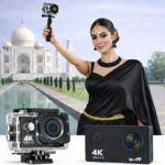 ZoTronico 4K Action Camera 16mp [CR10 Model] with Accessories - WiFi, Memory Card Support, 170° Wide Angle, Vlogging & YouTube (4k UHD Camera, Multi Colour depending Upon availablity) - Image 2