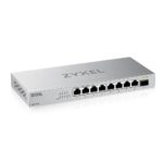 Zyxel 8-Port 2.5G Multi- Gigabit Unmanaged Switch with 1 x 10G SFP+ | 100M/1G/2.5G | Plug and Play | Desktop/Wall Mount | Fanless | Metal Casing | Gaming |Small/Home Office (XMG-108) - Image 2