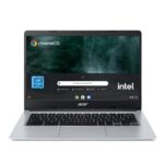 acer Chromebook Intel Celeron Dual-Core N4500 (Chrome OS/8 GB/128 GB eMMC) CB314-3H with 35.5 cm (14") HD Display, Black, 1.45 KG - Image 2