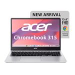 acer Chromebook, Intel Celeron N4500, 8GB RAM, 128GB eMMC, Full HD LED Backlit TFT LCD 15.6"/39.6 cm, Chrome OS, Silver, 1.6 KG, CB315-4H, Intel Graphics, WiFi 6 Laptop - Image 2