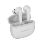 amazon basics TWS in-Ear Earbuds (S94) with Fast Charging up to 40 Hours of Playtime | Dual 10mm Driver | IPX4 Water-Resistance | Bluetooth 5.3 | Touch Control (White) - Image 2
