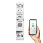 amiciSmart WiFi Energy Meter with Timer Switch | Over/Under Voltage and Over Current Protection Device with Over Temperature Protection, Single Phase, 220VAC - Image 2